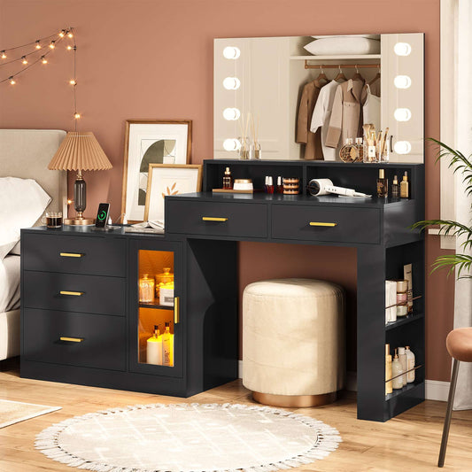Mirror and Light: The Key to Enhance the Beauty of Your Makeup Vanity