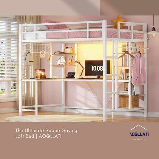 Maximize Your Kid's Room: The Ultimate Space-Saving Loft Bed Solution