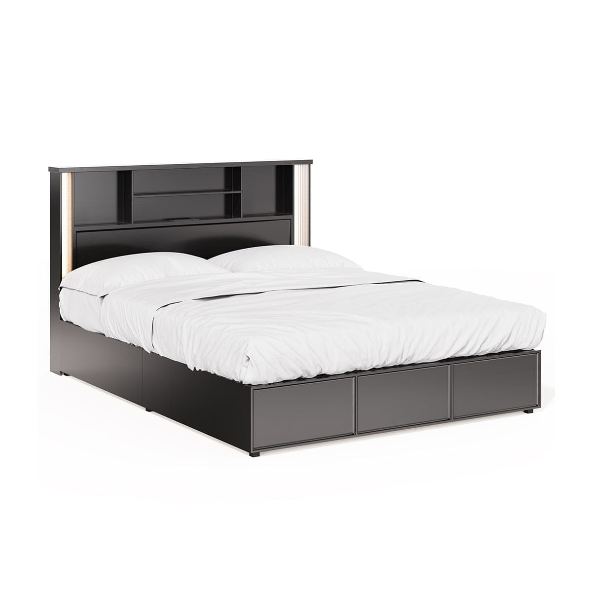 AOGLLATI Bed Frame 3 Color- Lightbox Bed Frame