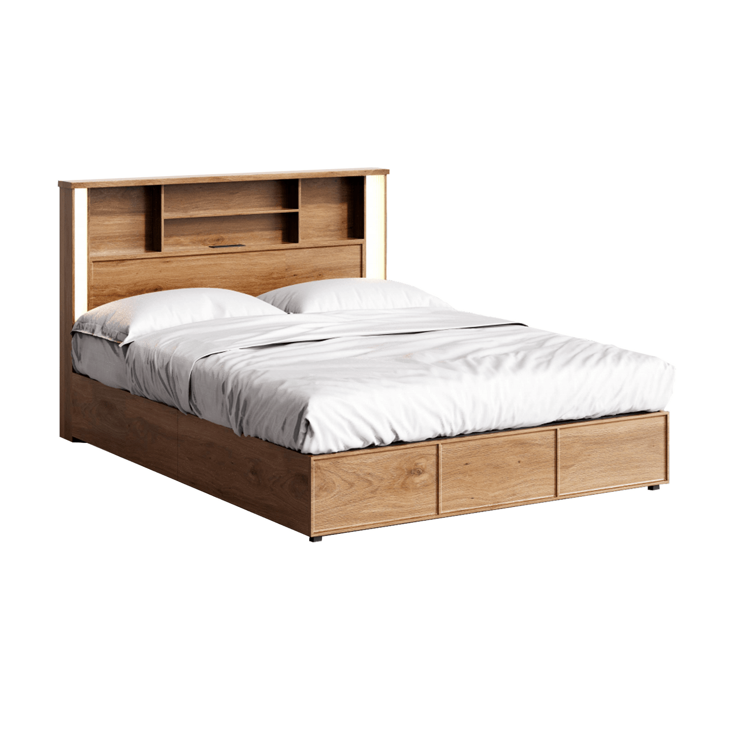 AOGLLATI Bed Frame 3 Color- Lightbox Bed Frame