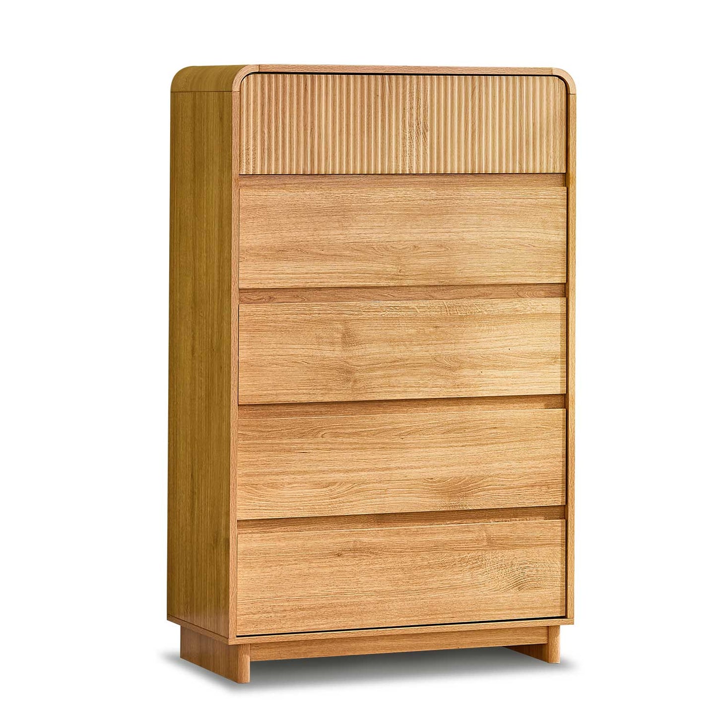 AOGLLATI Dresser Wood / Engineered Wood / Modern Mid Century Modern 5-Drawer Dresser Wood