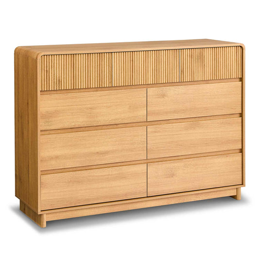 AOGLLATI Dresser Wood / Engineered Wood / Modern Mid Century Modern 9-Drawer Dresser Wood