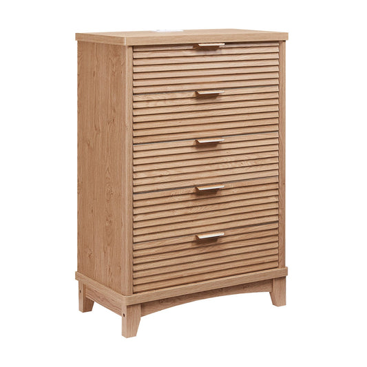 AOGLLATI Dresser Natural / Engineered Wood / Retro AOGLLATI Retro Tall Dresser